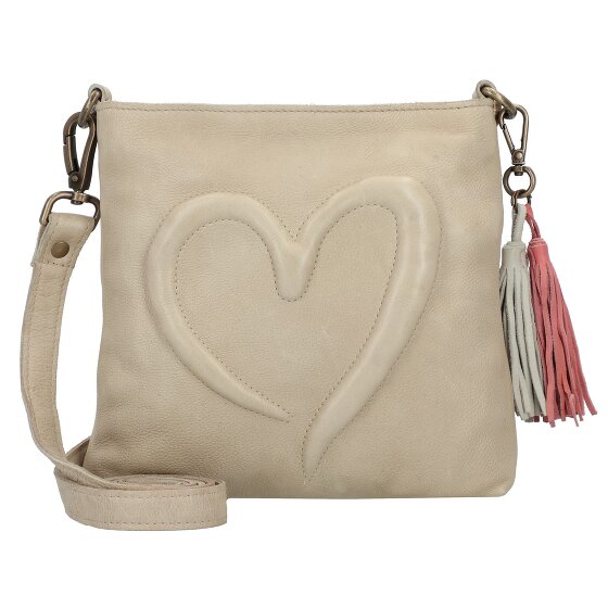 Taschendieb Wien Herzweg Umhängetasche Leder 24 cm