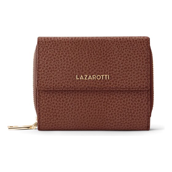 Lazarotti Bologna Leather Zip-Around Geldbörse Leder 12 cm