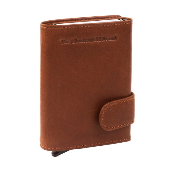 The Chesterfield Brand Wax Pull Up Kreditkartenetui RFID Schutz Leder 7 cm