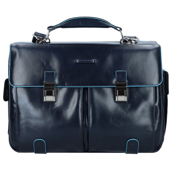 Piquadro Blue Square Aktentasche Leder 43 cm Laptopfach
