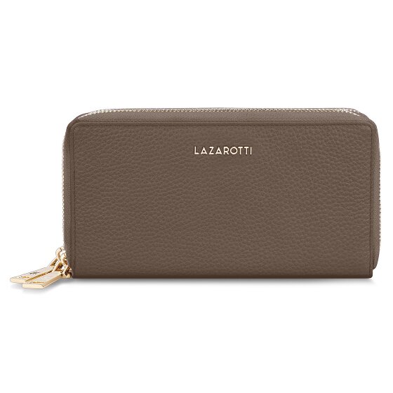 Lazarotti Bologna Leather Geldbörse RFID Schutz Leder 20 cm