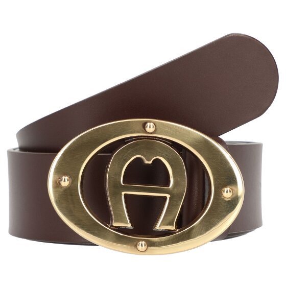 AIGNER Logo Gürtel Leder