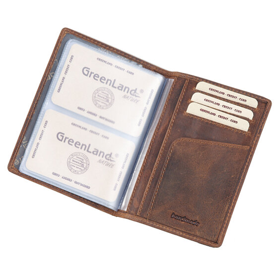 Greenland Nature Montana Visitenkartenetui Leder 10 cm