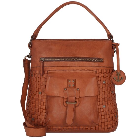 Harbour 2nd Soft Weaving Iris Schultertasche Leder 33 cm