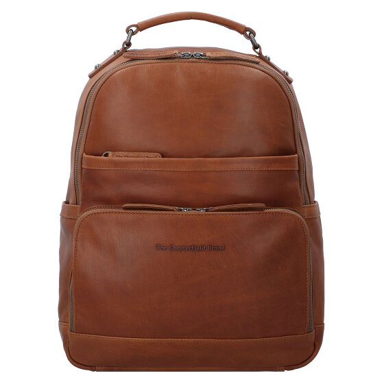 The Chesterfield Brand Wax Pull Up Business-Rucksack Leder 39 cm Laptopfach