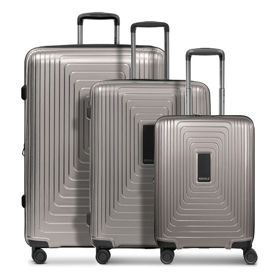 Redolz Essentials 14 4 Rollen Kofferset 3-teilig mit Dehnfalte