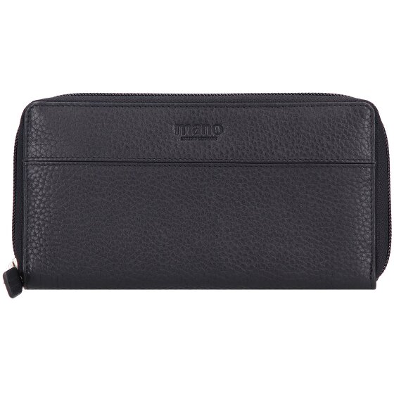 mano Don Tommas Geldbörse Leder 18 cm