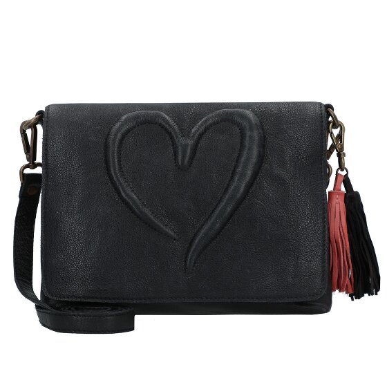 Taschendieb Wien Herzweg Umhängetasche Leder 29 cm