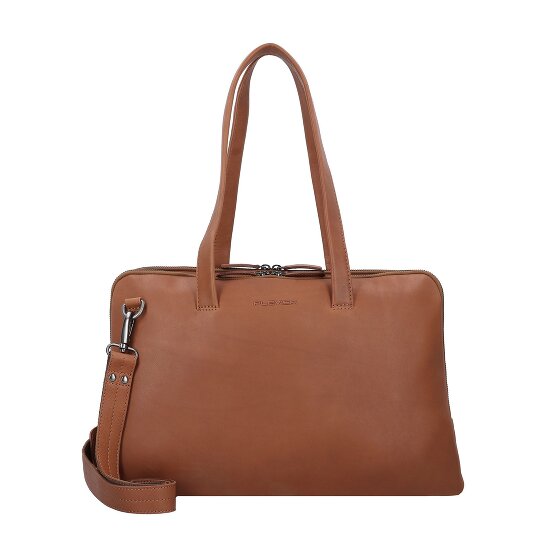 Plevier Hearst Aktentasche Leder 43 cm Laptopfach