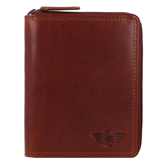 Greenburry Vintage Geldbörse RFID Schutz Leder 12.5 cm