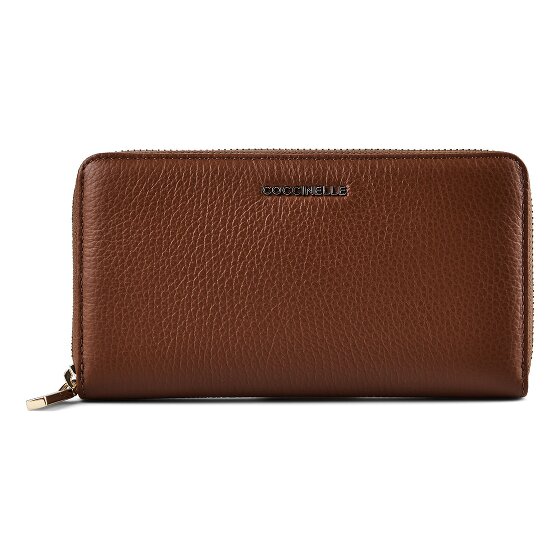 Coccinelle Metallic Soft Geldbörse Leder 10 cm