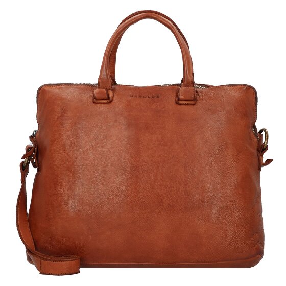 Harold's Submarine Handtasche Leder 38 cm Laptopfach