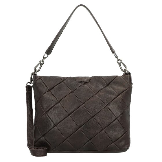 FredsBruder Check my Bag Schultertasche Leder 35 cm