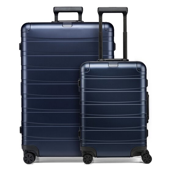 Redolz Pro Aluminium 4-Rollen Kofferset S + L