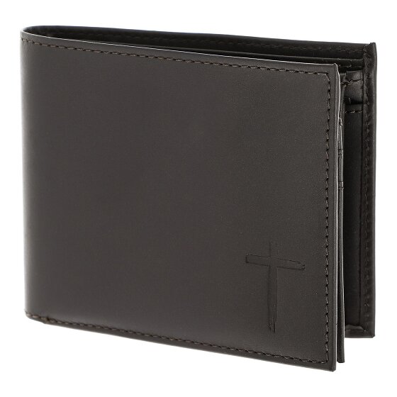 oxmox Leather Geldbörse RFID Schutz Leder 10 cm