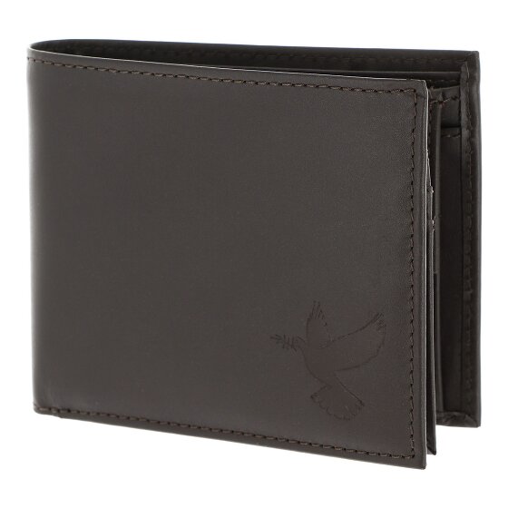 oxmox Leather Geldbörse RFID Schutz Leder 10 cm