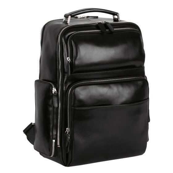 Leonhard Heyden Cambridge Rucksack Leder 42 cm Laptopfach