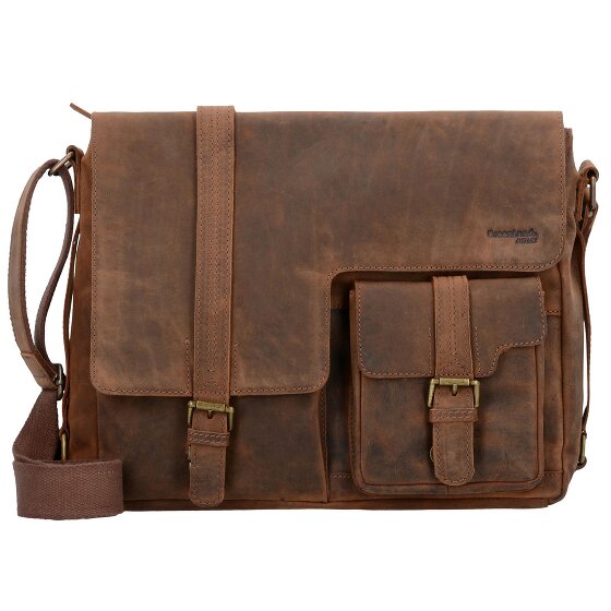 Greenland Nature Montenegro Umhängetasche Leder 39 cm