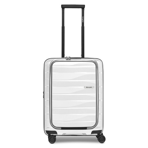 Bergpfeil Travel 4 Rollen Kabinentrolley 55 cm Laptopfach mit Dehnfalte