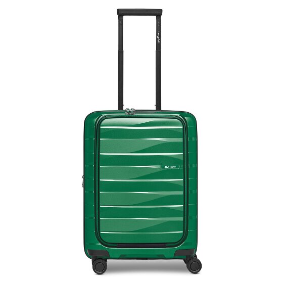 Bergpfeil Travel 4 Rollen Kabinentrolley 55 cm Laptopfach mit Dehnfalte