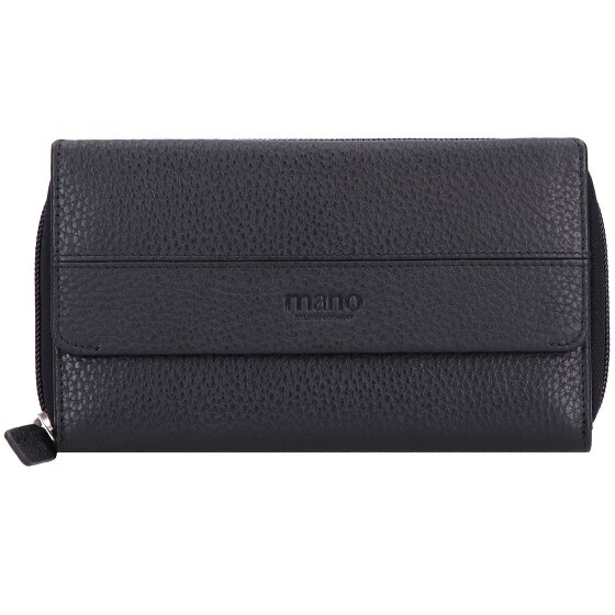 mano Don Tommas Geldbörse Leder 17,5 cm