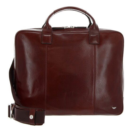Golden Head Colorado Aktentasche RFID Schutz Leder 38 cm Laptopfach
