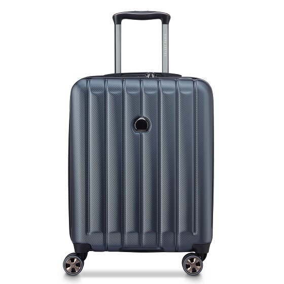 Delsey Paris Longitude 4 Rollen Kabinentrolley 55 cm mit Dehnfalte