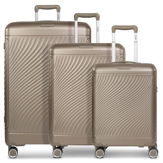 Picard Vienna 4 Rollen Kofferset 3-teilig mit Dehnfalte