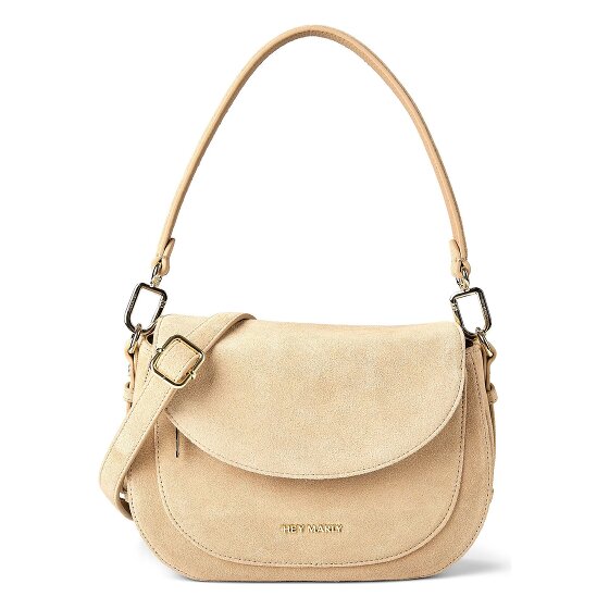 Hey Marly Big Sister Suede Schultertasche S Leder 25 cm