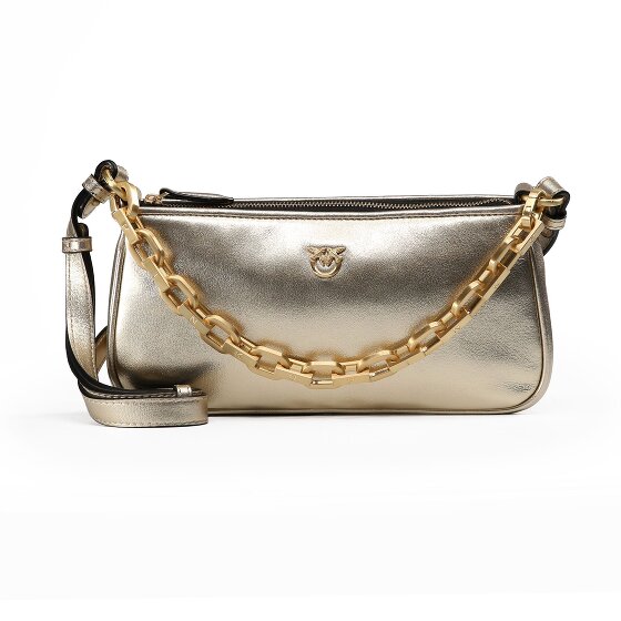 PINKO Half Moon Handtasche Leder 23 cm