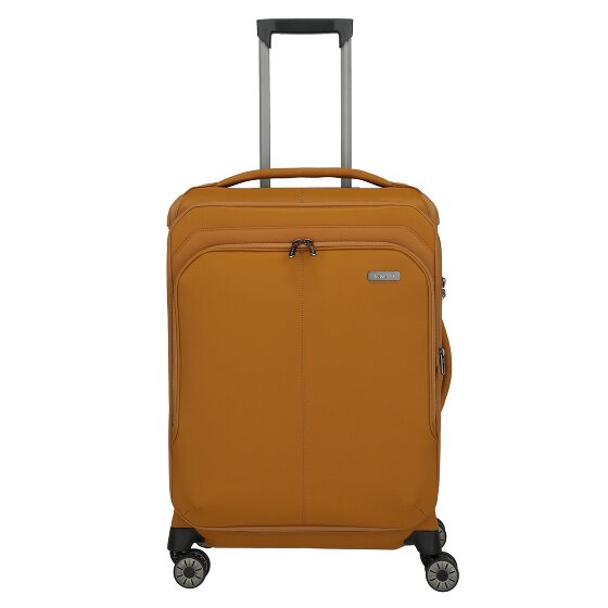 Travelite Priima 4 Rollen Kabinentrolley M 68 cm mit Dehnfalte