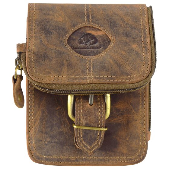 Greenburry Vintage Gürteltasche Leder 14,5 cm