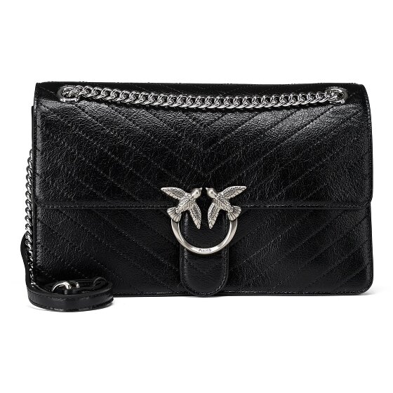 PINKO Love One Schultertasche Leder 26 cm