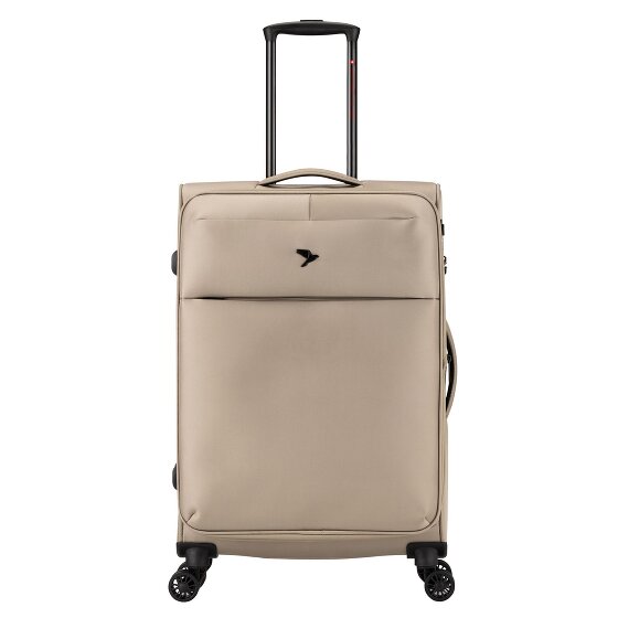 Pack Easy GoOn 4 Rollen Trolley M 67 cm mit Dehnfalte