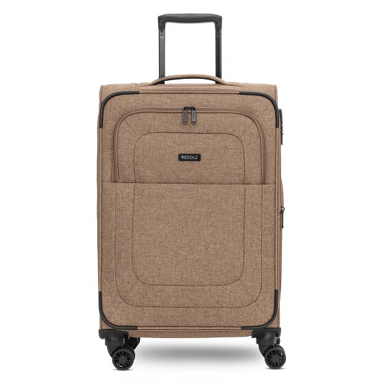 Redolz Essentials 12 MEDIUM 4-Rollen Trolley 67 cm mit Dehnfalte