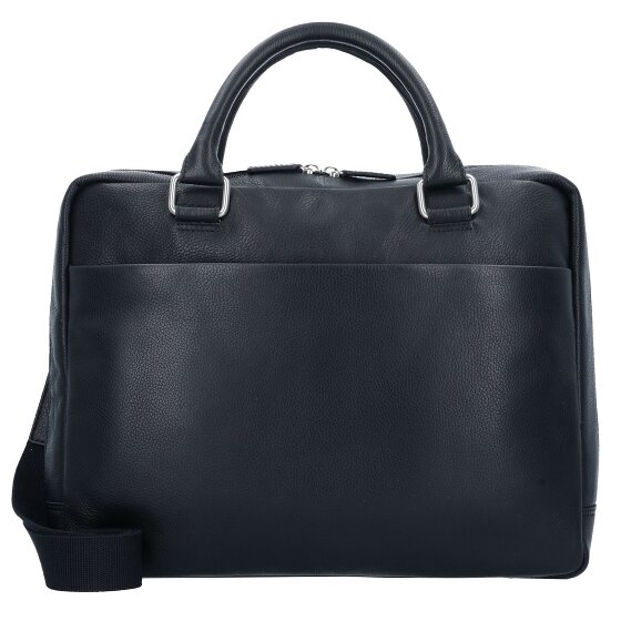 Leonhard Heyden Berlin Aktentasche Leder 38 cm Laptopfach