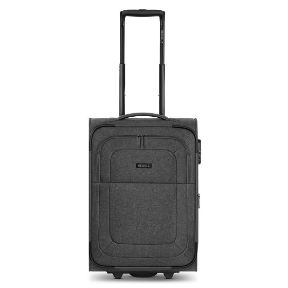 Redolz Essentials 12 2 Rollen Kabinentrolley S 55 cm mit Dehnfalte Redolz Essentials 12 2 Rollen Kabinentrolley S 55 cm mit Dehnfalte