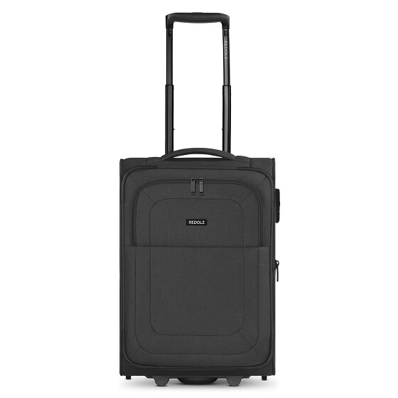 Redolz Essentials 12 2 Rollen Kabinentrolley S 55 cm mit Dehnfalte