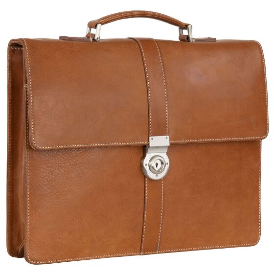 Leonhard Heyden Bergamo Aktentasche Leder 38 cm Laptopfach