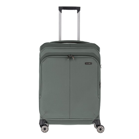 Travelite Priima 4 Rollen Trolley 68 cm mit Dehnfalte