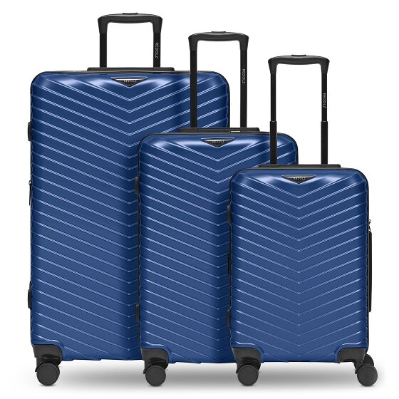 Redolz Essentials 18 4 Rollen Kofferset 3-teilig mit Dehnfalte