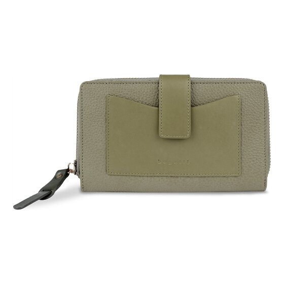 bugatti Viola Geldbörse RFID Schutz Leder 16 cm