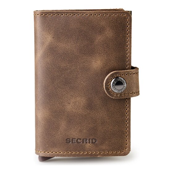 Secrid Miniwallet Vintage Kreditkartenetui Geldbörse RFID Leder 6,5 cm