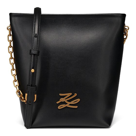 Karl Lagerfeld Autograph Umhängetasche Leder 23 cm