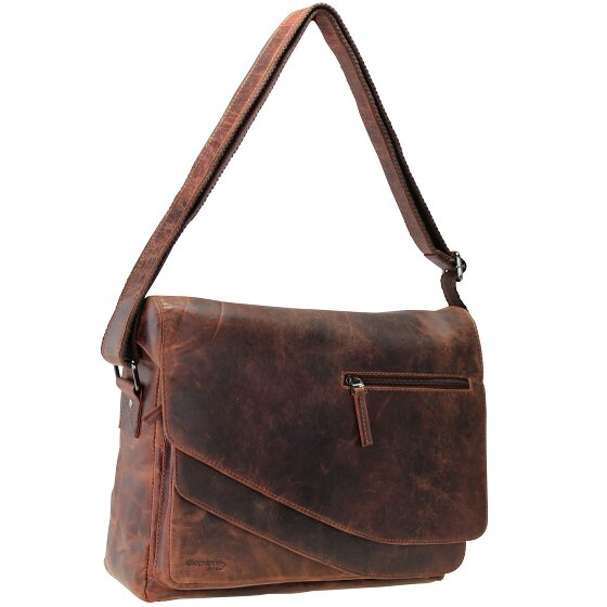 Greenland Nature Montana Umhängetasche I Leder 35 cm