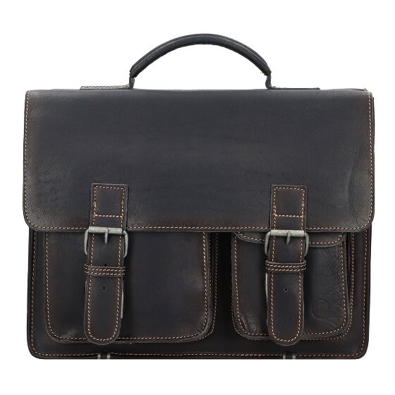 Greenburry Aktentasche Leder 39 cm