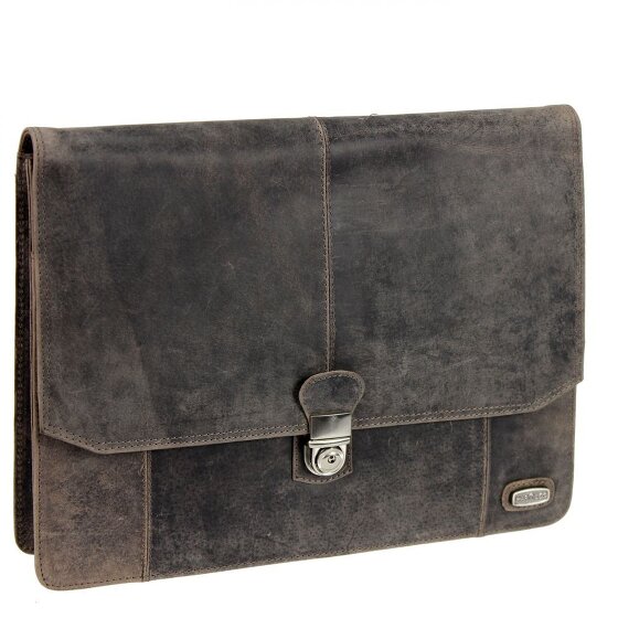 Harold's Antico Collegemappe Unterarmmappe Leder 37 cm