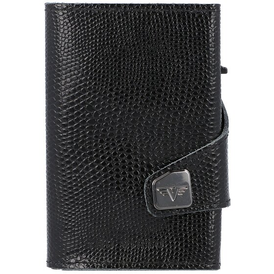 Tru Virtu Click & Slide Kreditkartenetui RFID Leder 6,5 cm