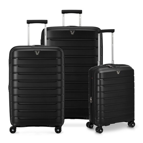 Roncato B-Flying Move 4 Rollen Kofferset 3-teilig mit Dehnfalte