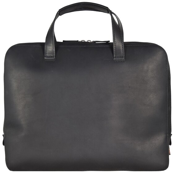 Jost Futura Aktentasche Leder 38 cm Laptopfach